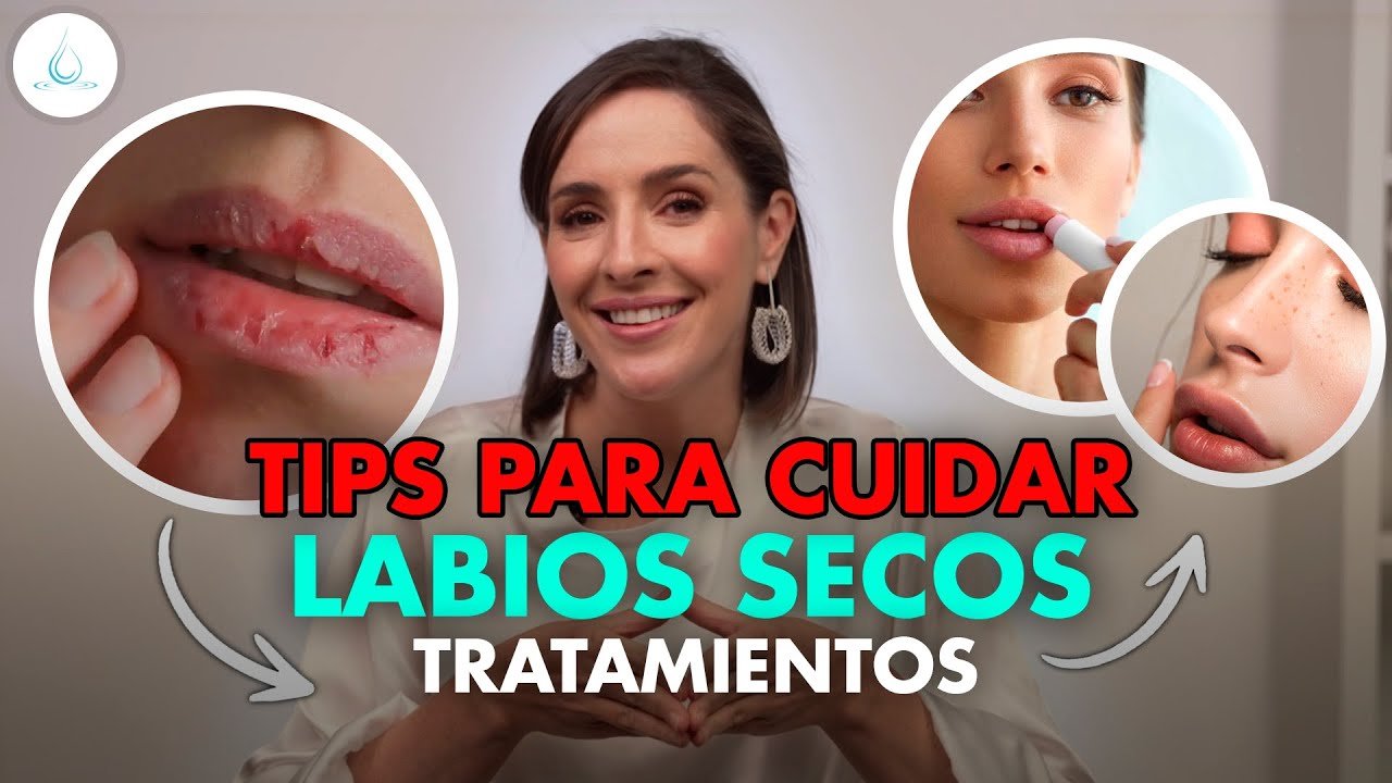Recomendaciones diarias sobre labios poco hidratados