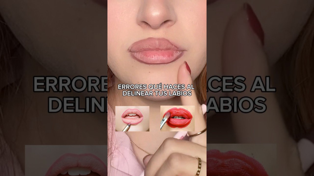 Lo que empeora aplicar maquillaje en los labios