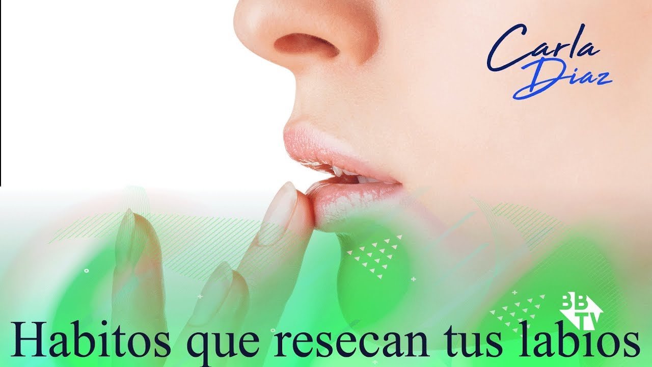 Prácticas que resecan lavar la zona de los labios