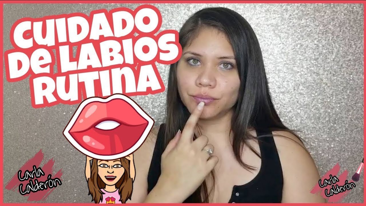 Rutina nocturna para labios poco hidratados